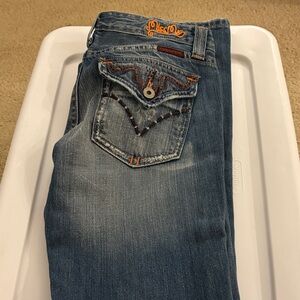 Miss Me Women's Boot Cut Jeans - Classic Blue